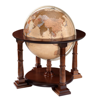 Waypoint Geographic Normandy Globe - Antique