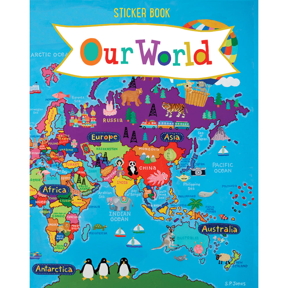 Our World Kid's Sticker Book