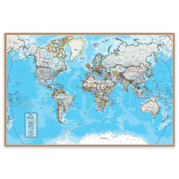 World Wall Maps