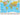 Blue Ocean Series Bi-Lingual French/English World Laminated Wall Map