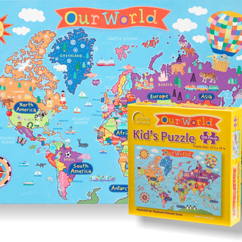 Kid's World 100 Piece Puzzle
