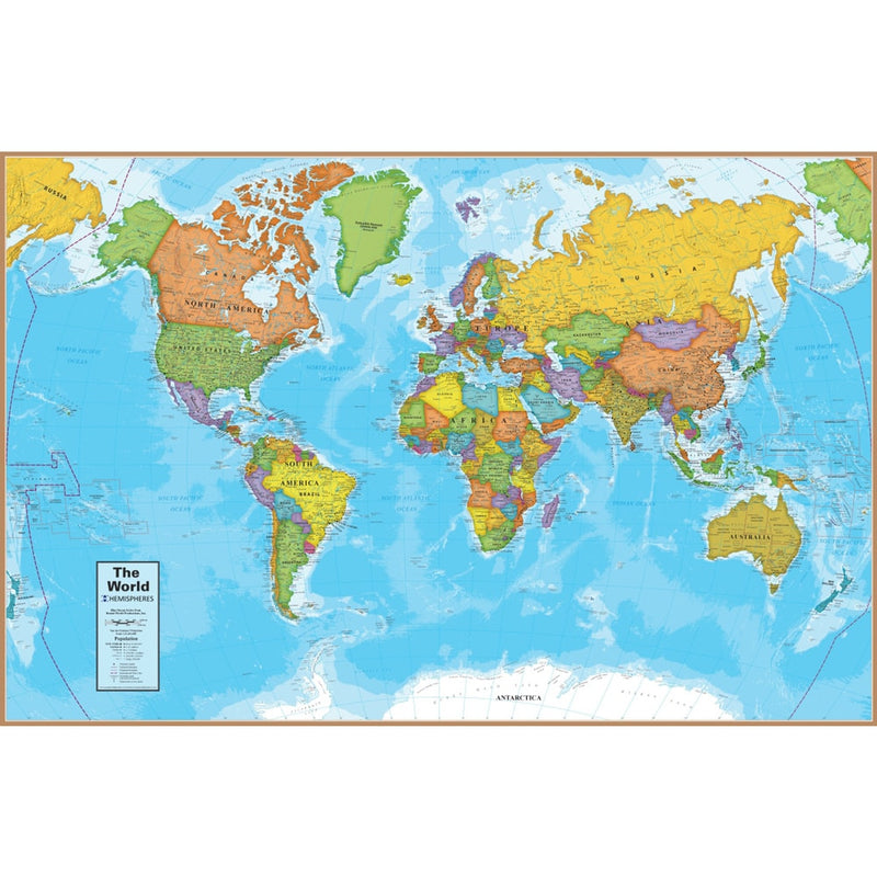 World Map 500 Piece Jigsaw Puzzle