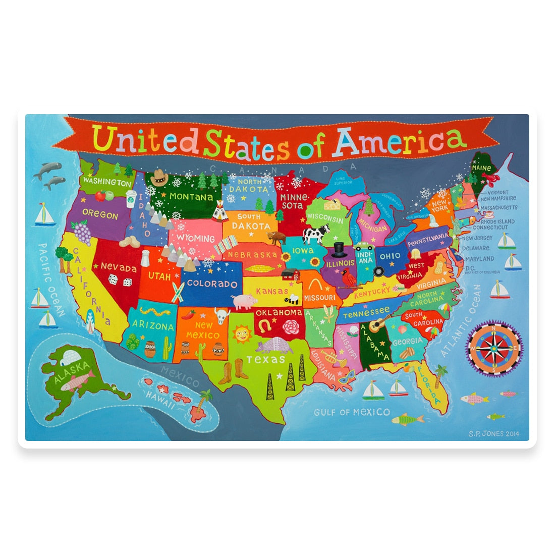Kid's USA PlaceMap