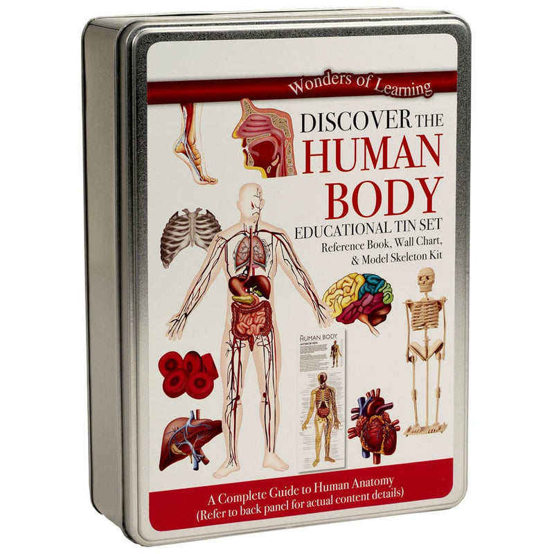 Wonders of Learning Human Body Educational Tin Set