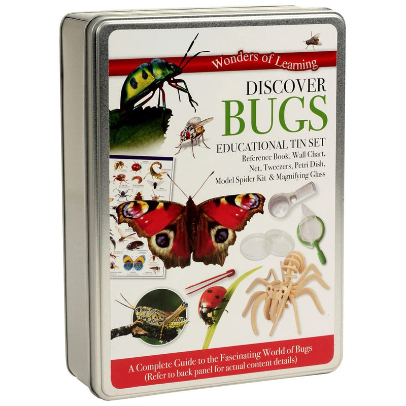 Wonders of Learning  Bugs Educational Tin Set