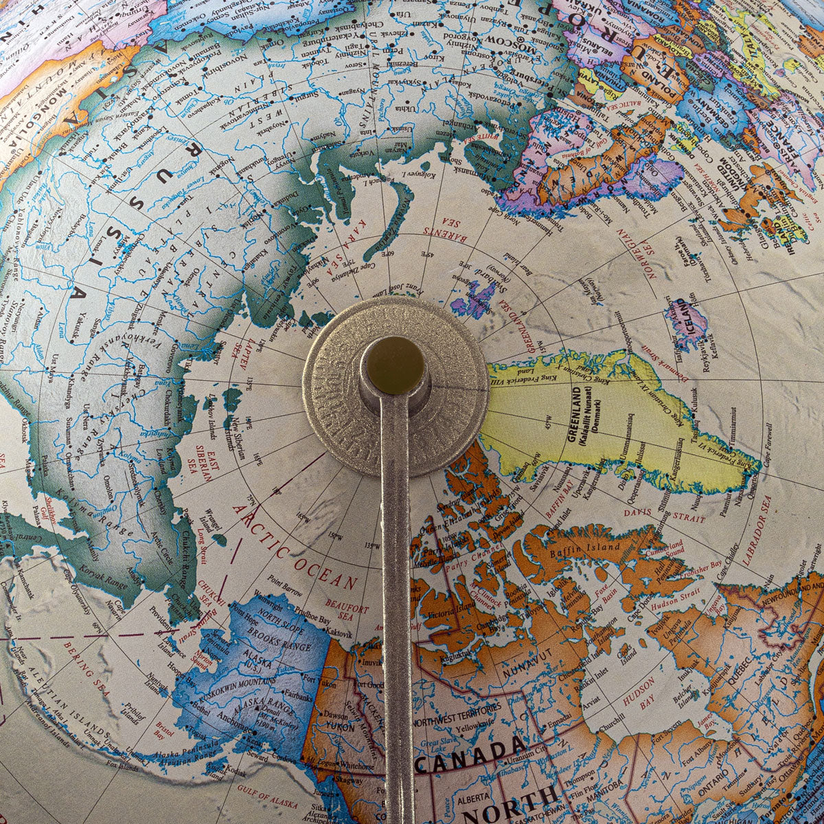 Waypoint Geographic Horizon Plus 18 In. Tall X 12in. Dia Decorative Desktop World Globe Wp11206 Waypoint Geographic Horizon Plus 18 In. Tall X 12in. Dia Decorative Desktop World Globe Wp11206