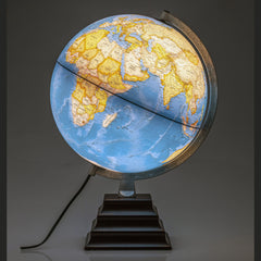 Pacific II Globe Illuminated