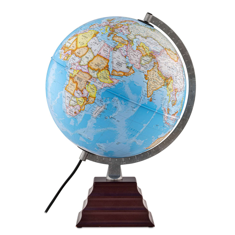 Pacific II Globe Illuminated
