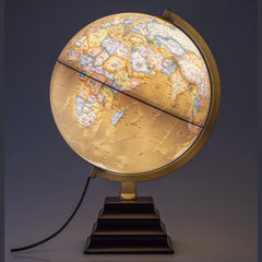 Peninsula II Globe Illuminated