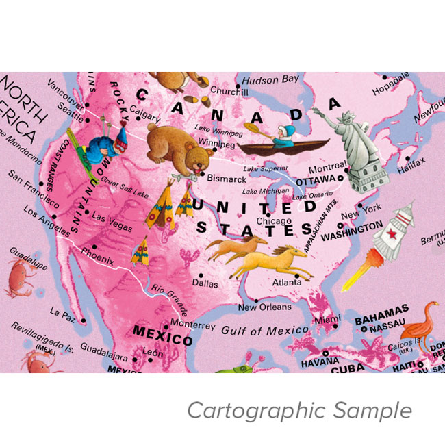 Giacomino Animals Cartographic Sample