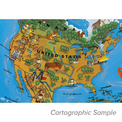 Giacomino Physical Cartographic Sample