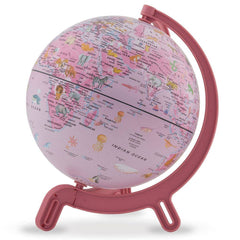 Waypoint Geographic Giacomino Kids Pink Animals Globe
